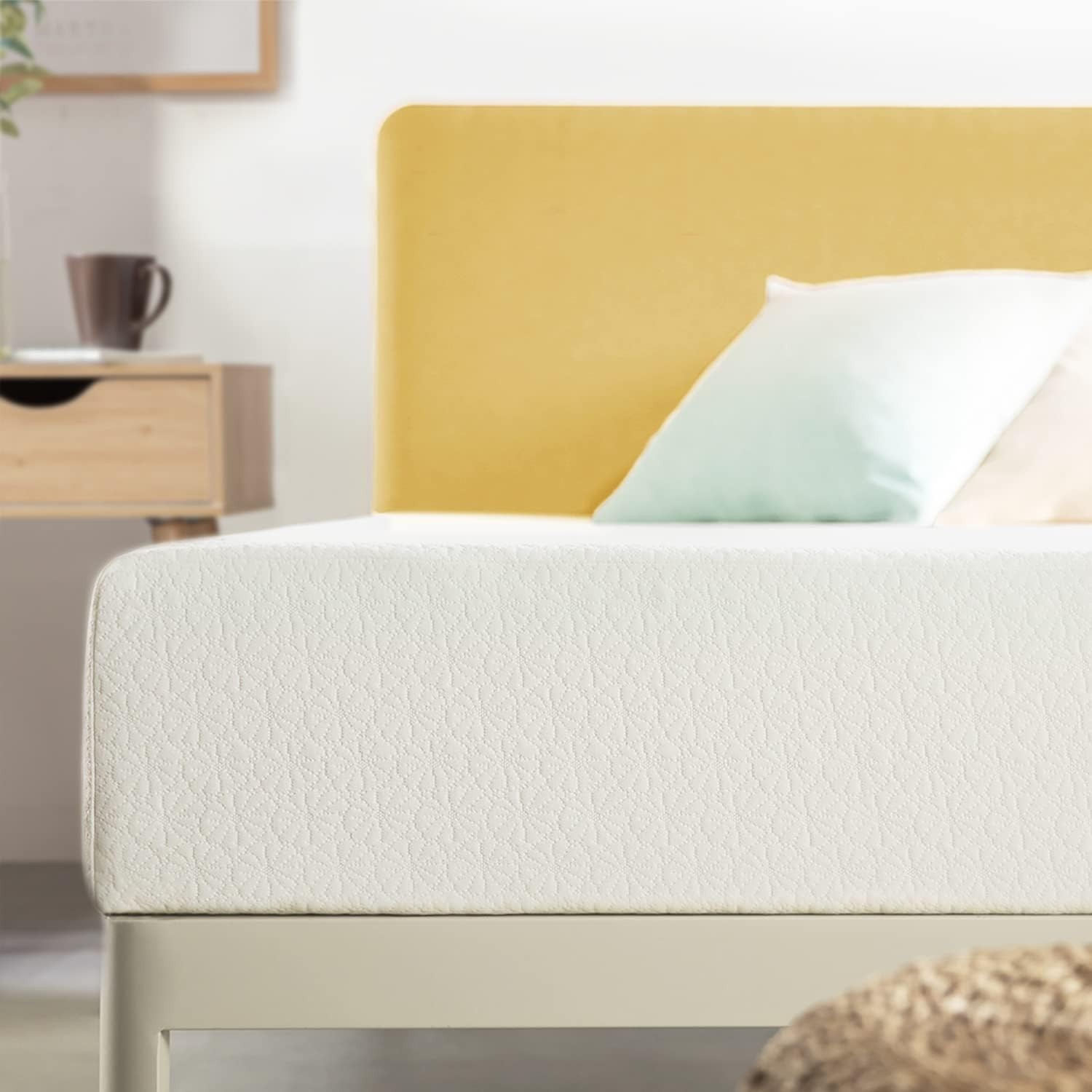Eco-Friendly 8 Inch Memory Foam Mattress – Infused with Green Tea for Comfort