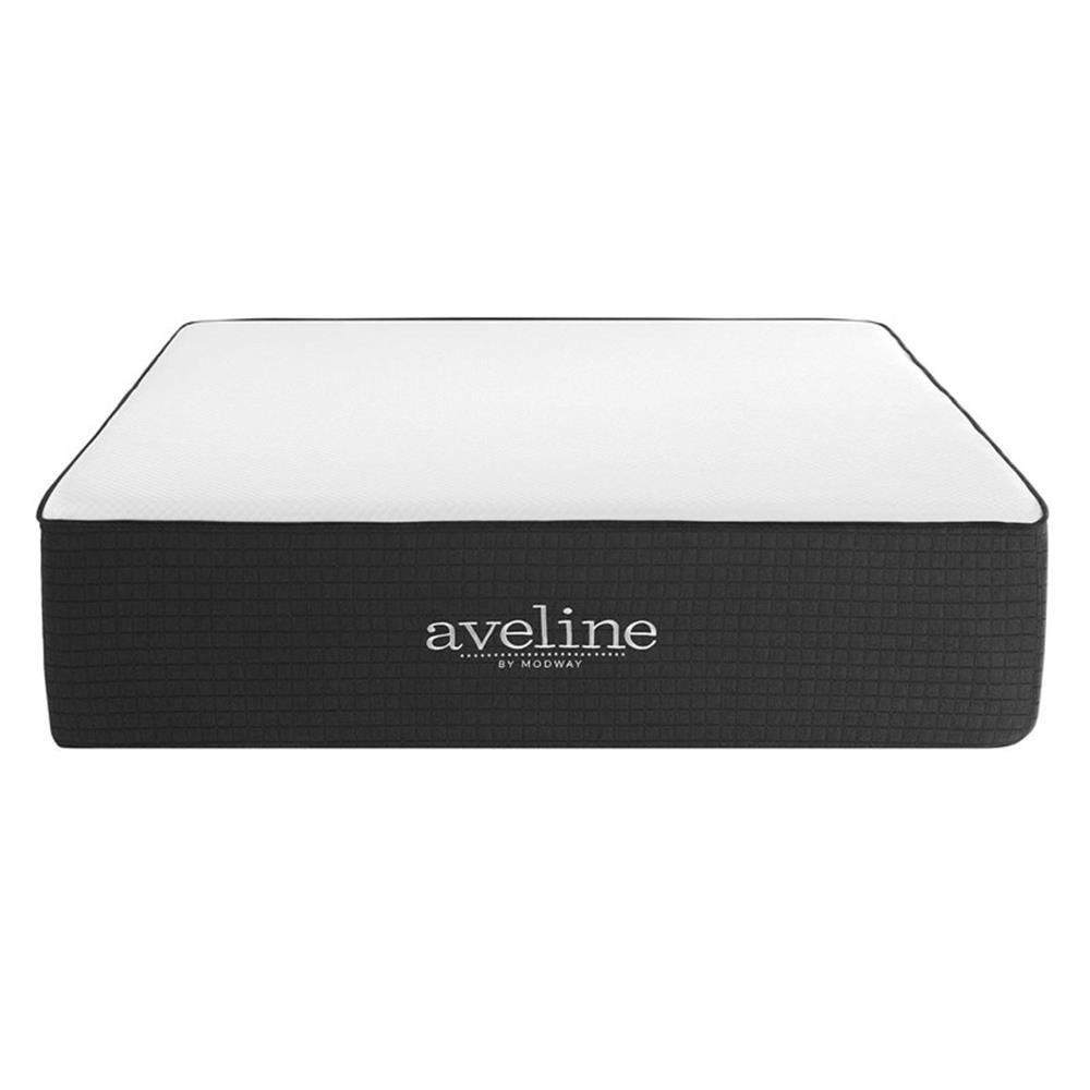 Modway Aveline 16″ Modern Style Memory Foam Full Mattress in White