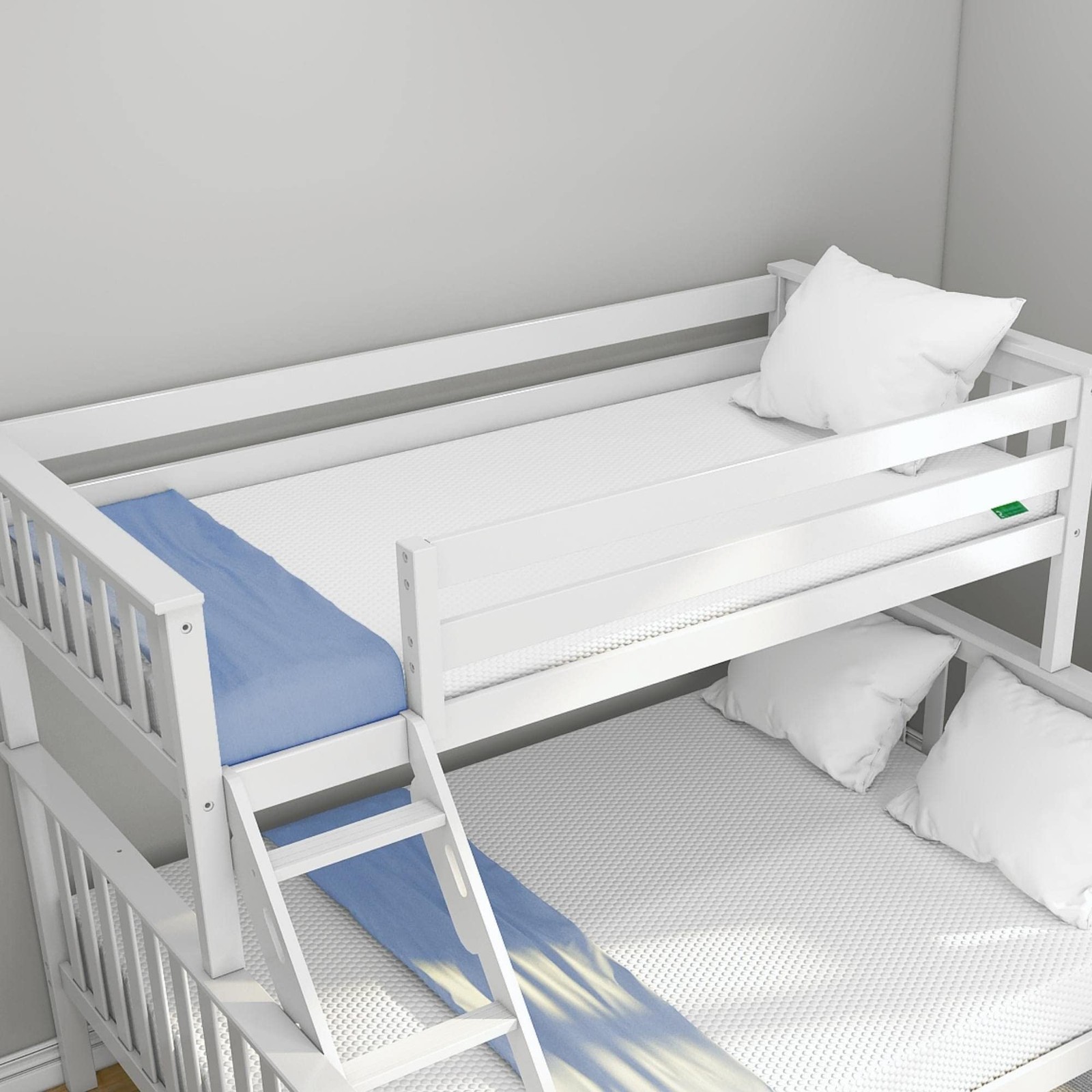 5″ Memory Foam Twin XL Mattress, CertiPUR-Certified, Low-Profile for Bunk Bed…