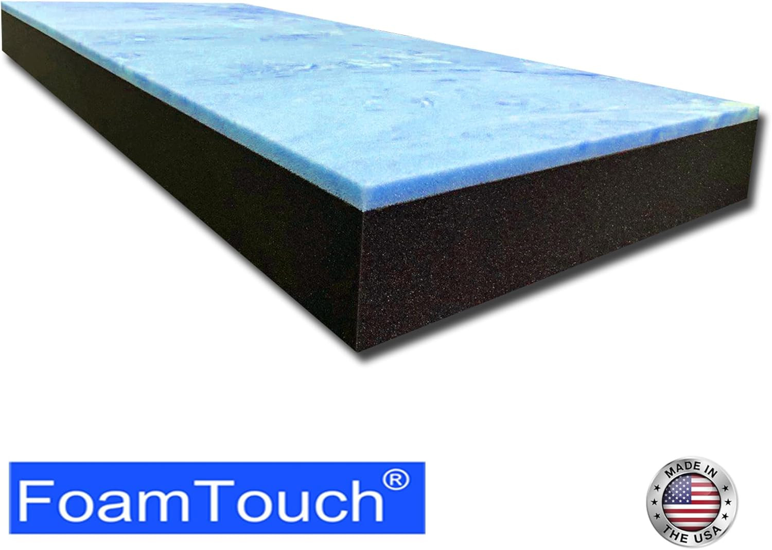 6»x30»x72» Gel Memory Foam Bunk Mattress for RV Replacement