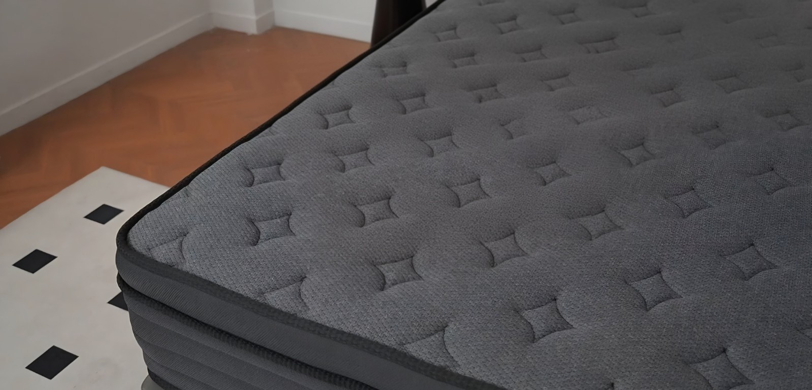 King Colchon Gel Memory Foam Soft and Smooth Spinning Firm