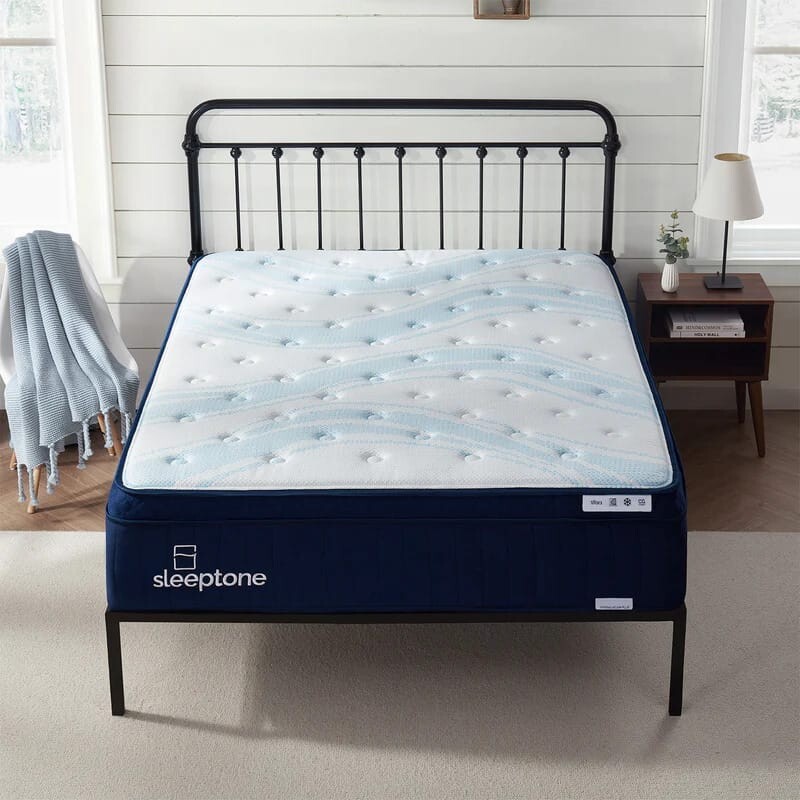 Sleeptone 14″ Adjustable Hybrid Coil Mattress