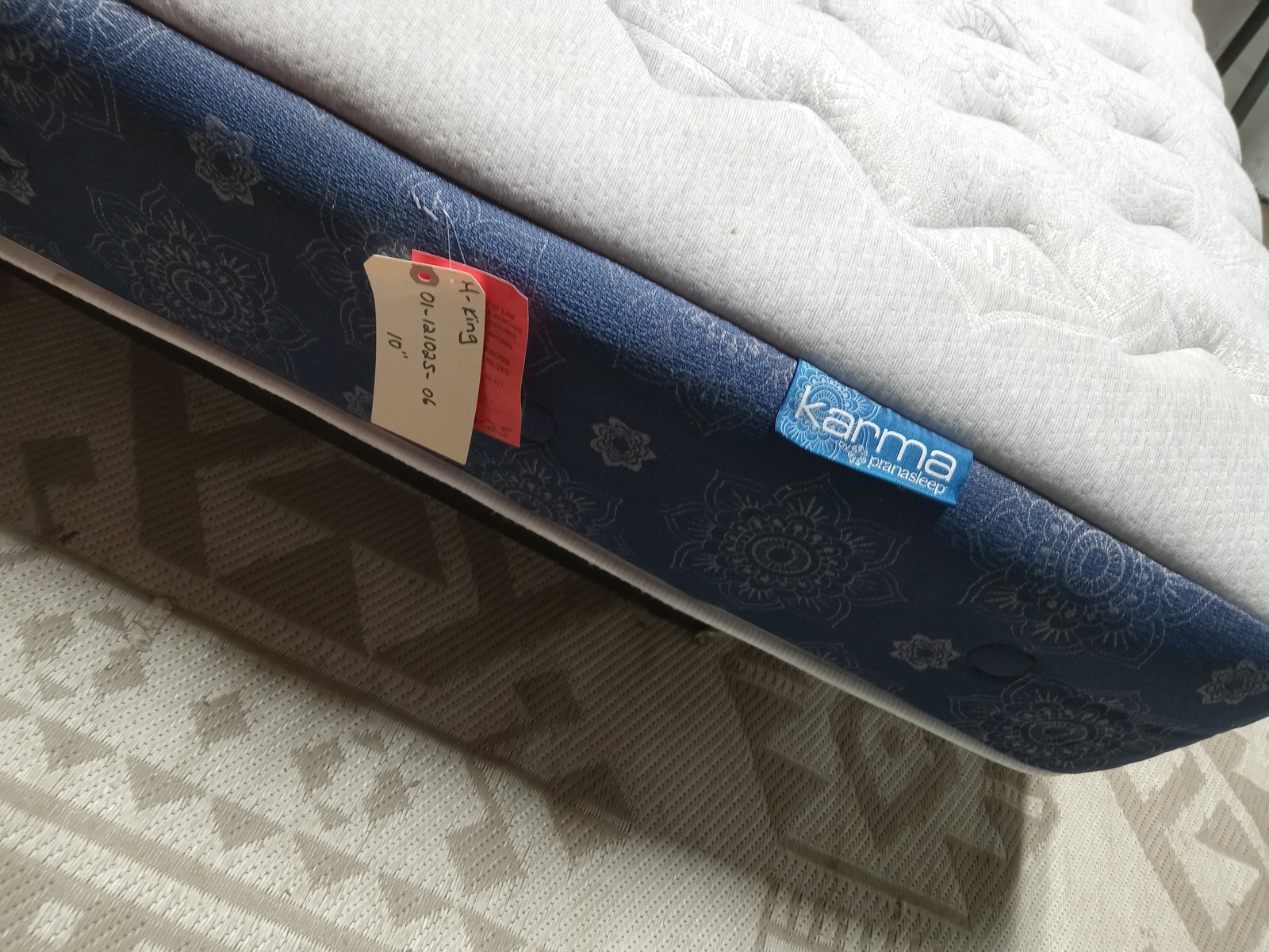 Pranasleep | Karma | Sky | 10» Mattress