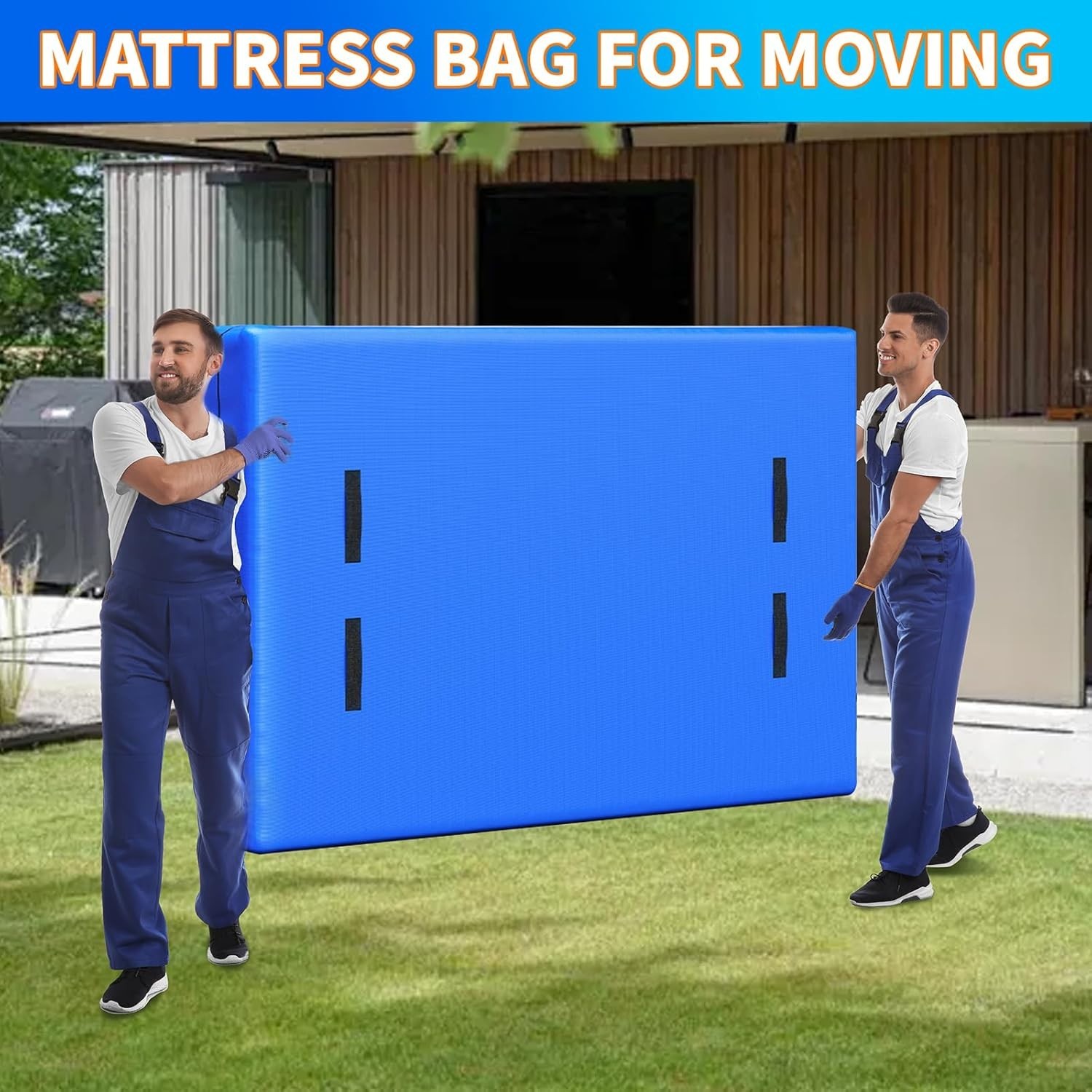 Reusable King Size Mattress Protector with Zipper – Ultimate Moving & Storage