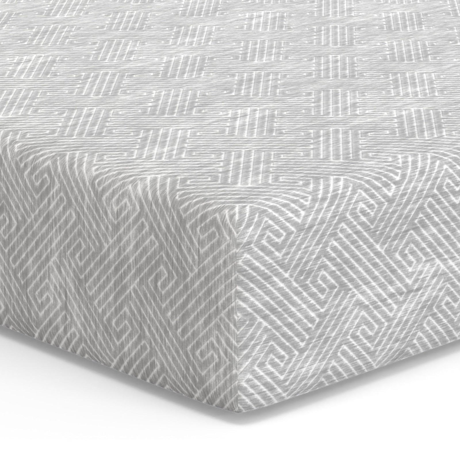 Heather Grey Gel Memory Foam Mattress, CertiPUR-US and Oeko-TEX Certifed Bed-…