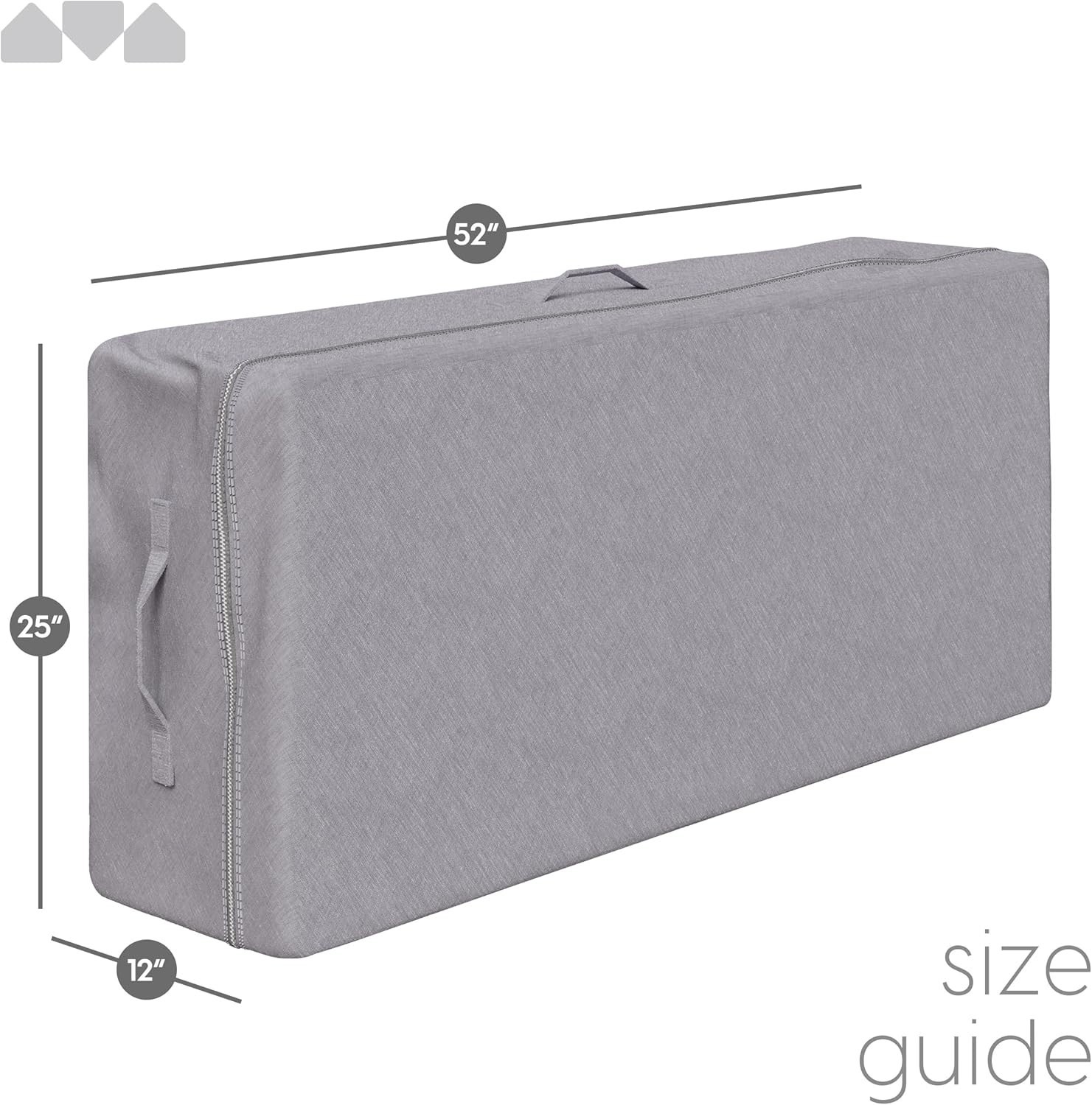 Carry Case for 4-Inch Full Tri-Fold Mattress