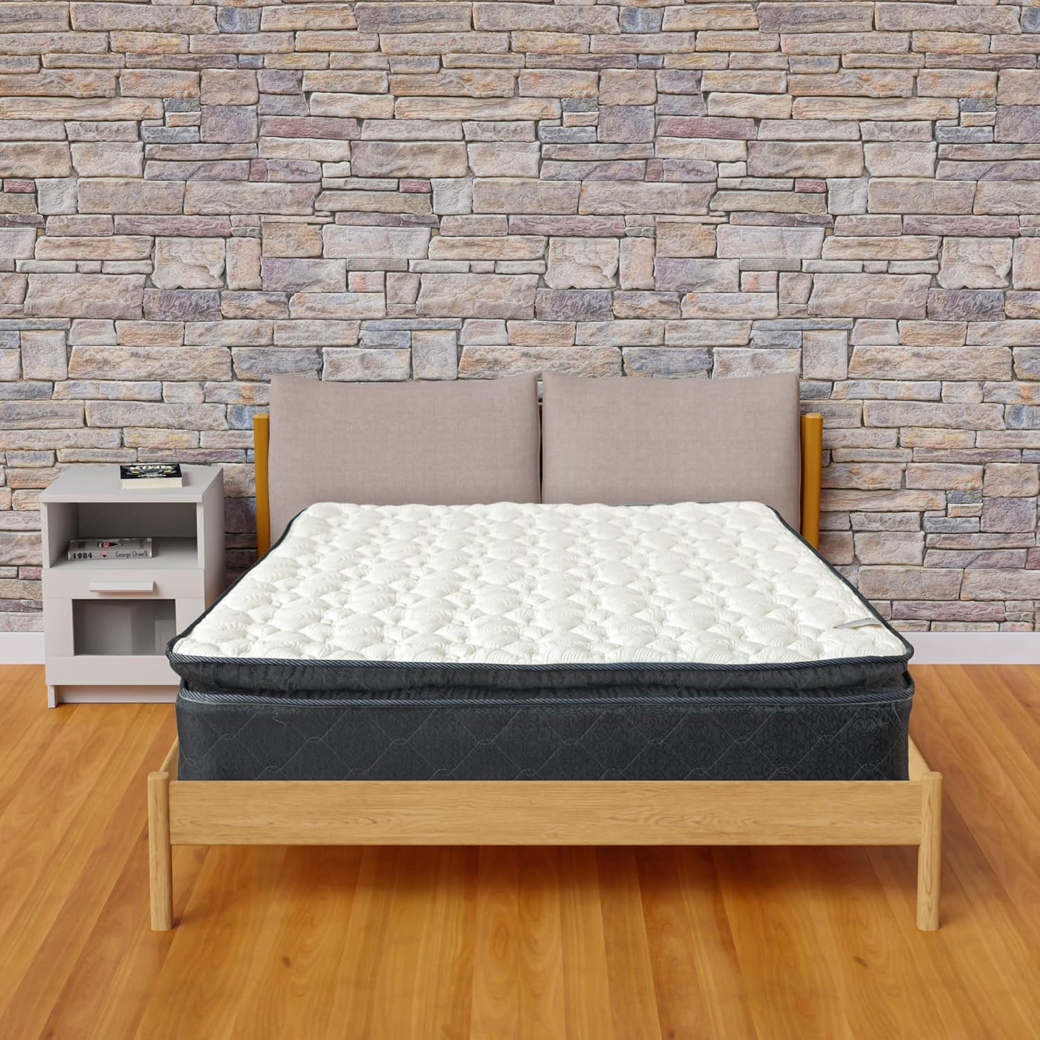 9-Inch Medium Firm Pocket Coil Hybrid Mattress – Motion Isolation, Bed in a Box