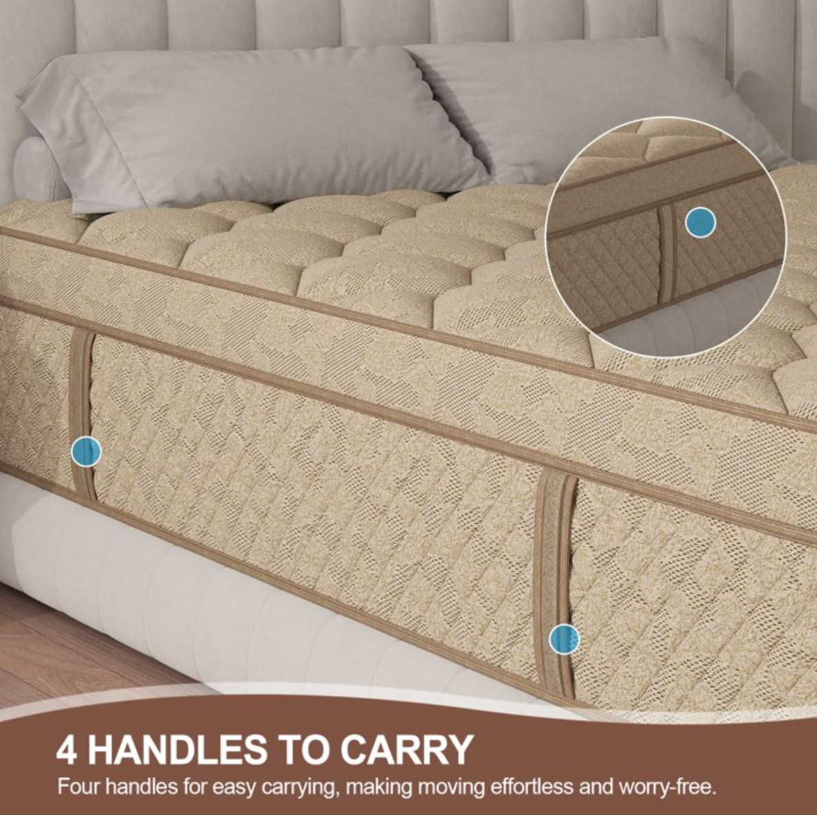 10″ Colchones KING Gel Memory Foam Hibrido Cama King Mattress Hybrid Medium Firm