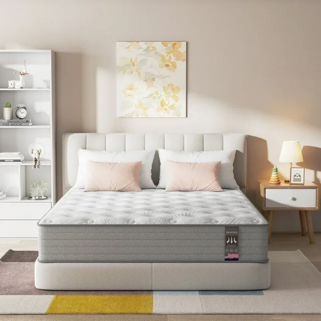 12″ 14″ Twin Full Queen King Size Mattress in a Box Hybrid Spring Memory Foam