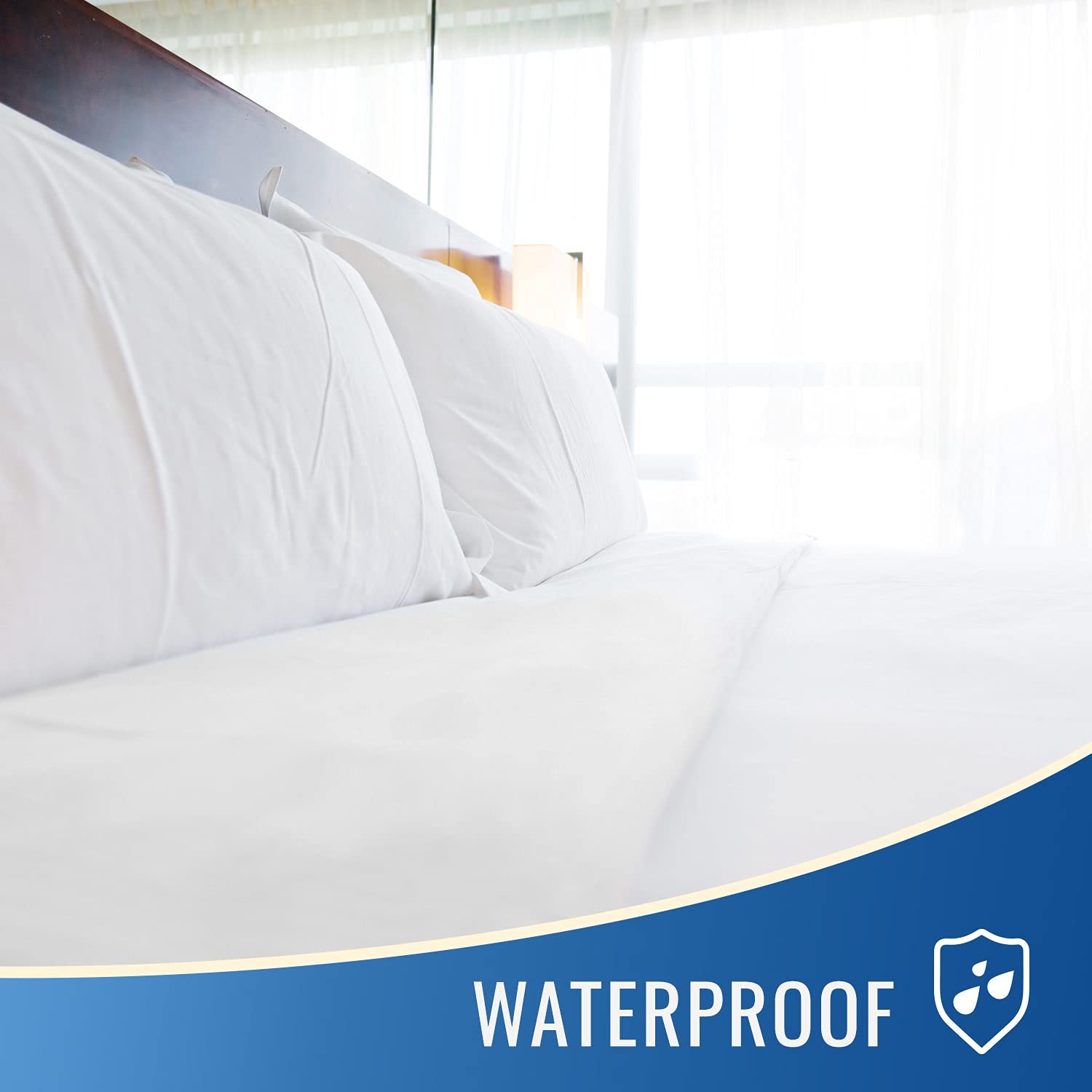 DMI Waterproof Mattress Protector, Pad, Twin (pack of 24), White