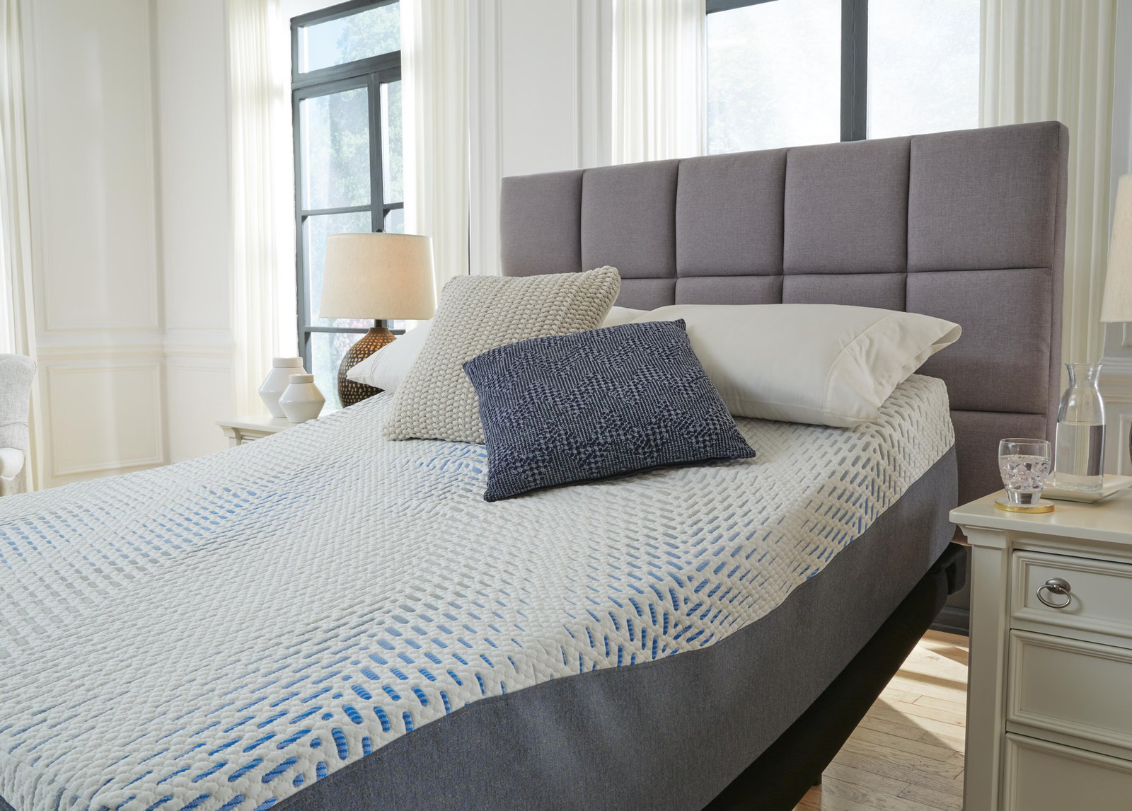 Signature Design by Ashley Millennium Luxury Gel Memory Foam King Mattress White