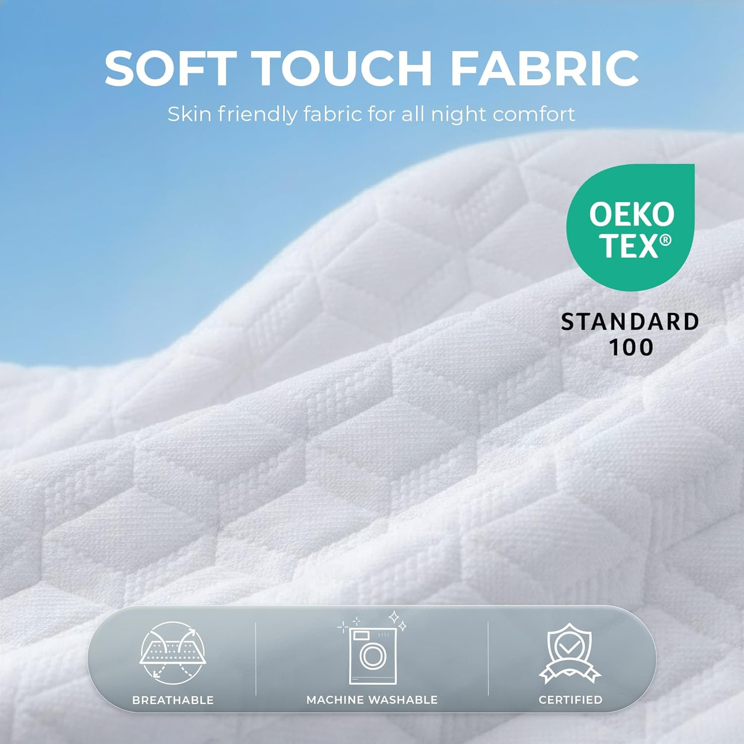 Neo Sleep 6 Inch Twin Cooling Gel Memory Foam Mattress, Medium Feel Comfort & Su