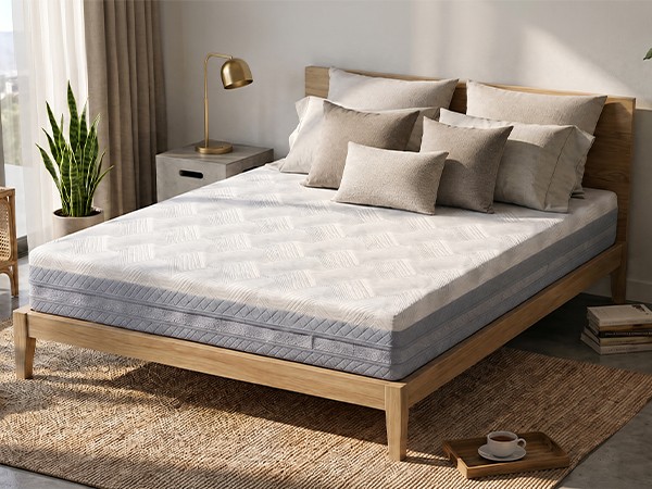 10 Inch Queen Size Mattress for Back Pain Relief, CertiPUR US Certified Foams