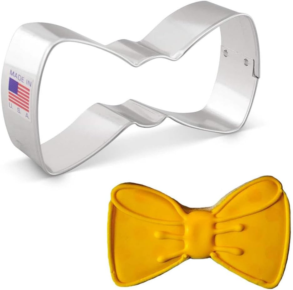 Ann Clark Bow Tie Father’S Day Cookie Cutter Large 4″ Made in USA