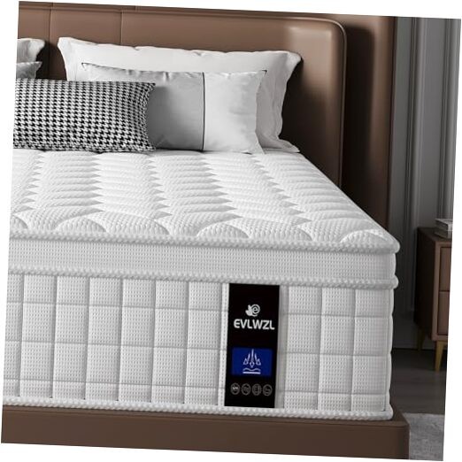 Mattress, 12 Inch Size Mattress in a Box with Memory Foam Hybrid, Twin 12N