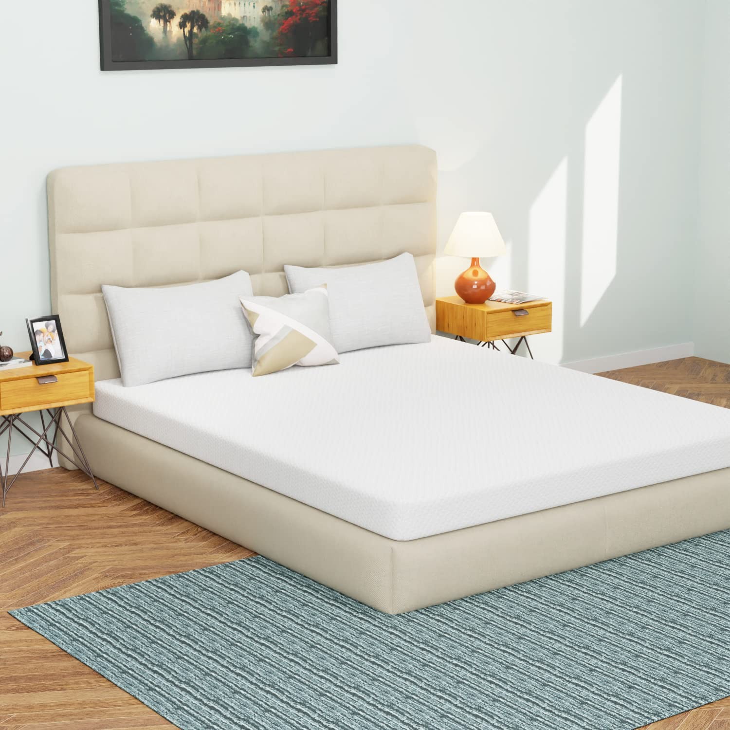 5 Inch Memory Foam Mattress Cooling Gel Queen Size