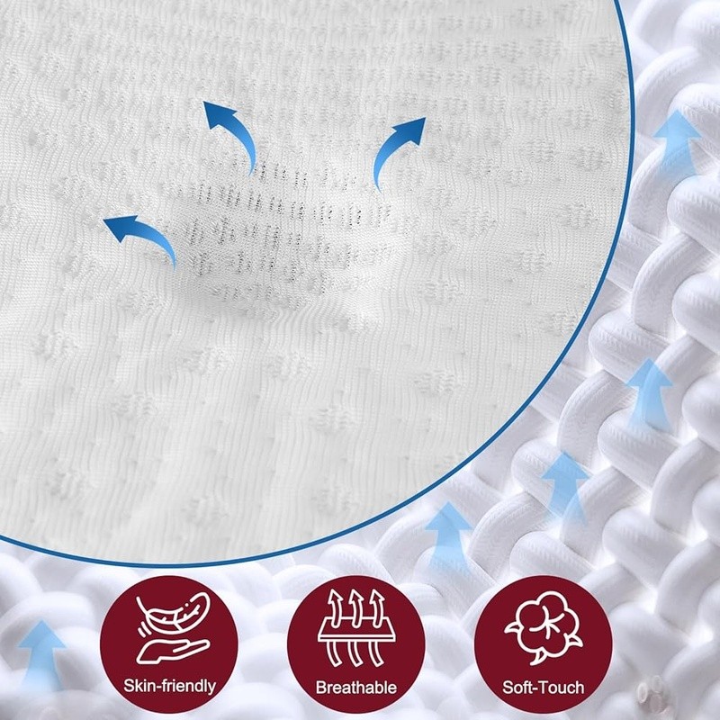 10 Inch Full Mattress Cooling Motion Isolation Edge Support Firm Sleep Comfort