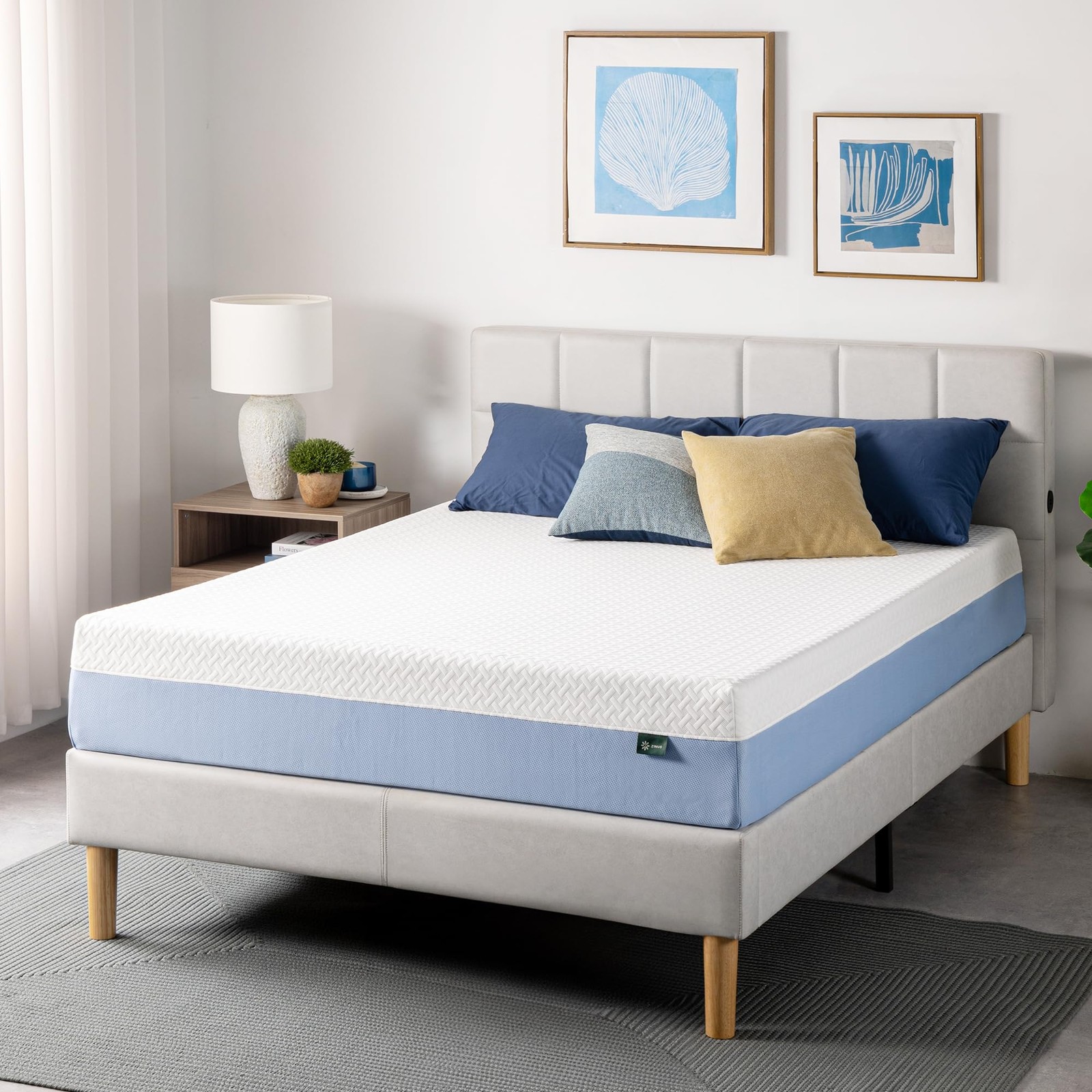 Zinus 10 Inch Queen Cooling Essential Memory Foam Mattress [NewVersion]