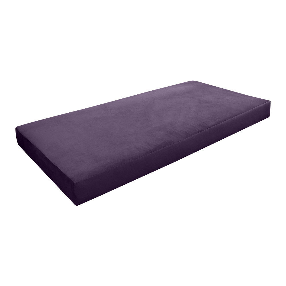 Knife Edge 8″ Twin-XL 80x39x8 Velvet Indoor Daybed Mattress |COVER ONLY|-AD339