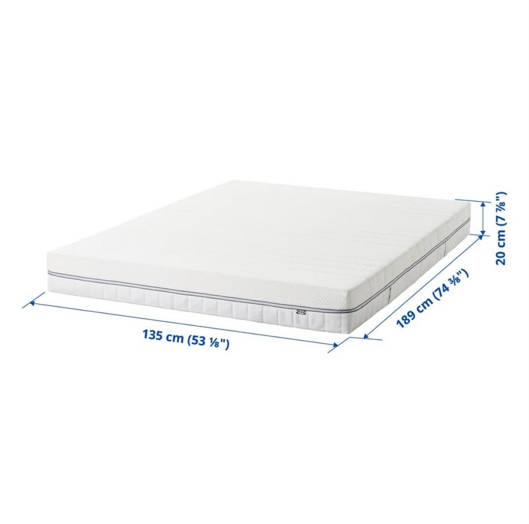 IKEA ÄBROTTEN Full Size Memory Foam Mattress