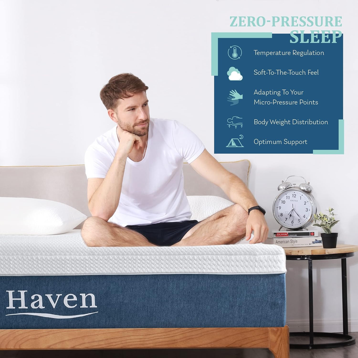 12″ Cooling Gel Memory Foam Mattress – Medium Firm, CertiPUR-US Certified
