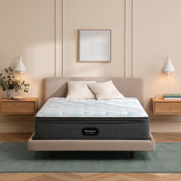 Simmons Beautyrest PressureSmart Lux pillow top Firm Queen size, FREE BOX SPRING