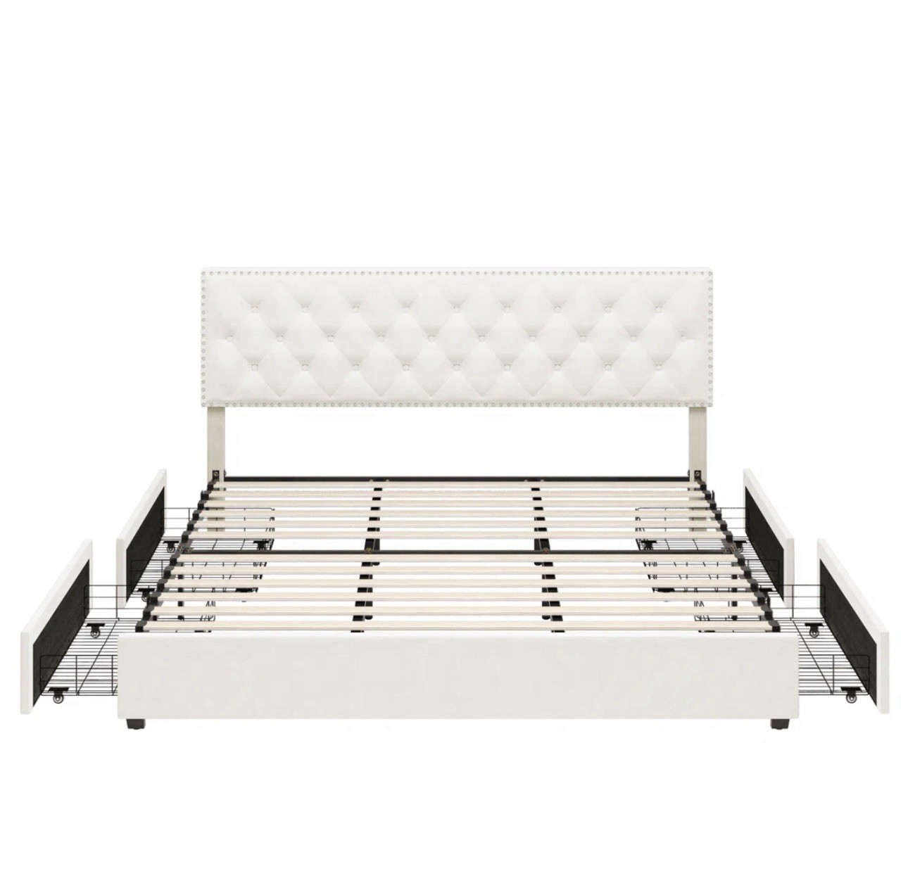 King size bed Including king Size mattress .