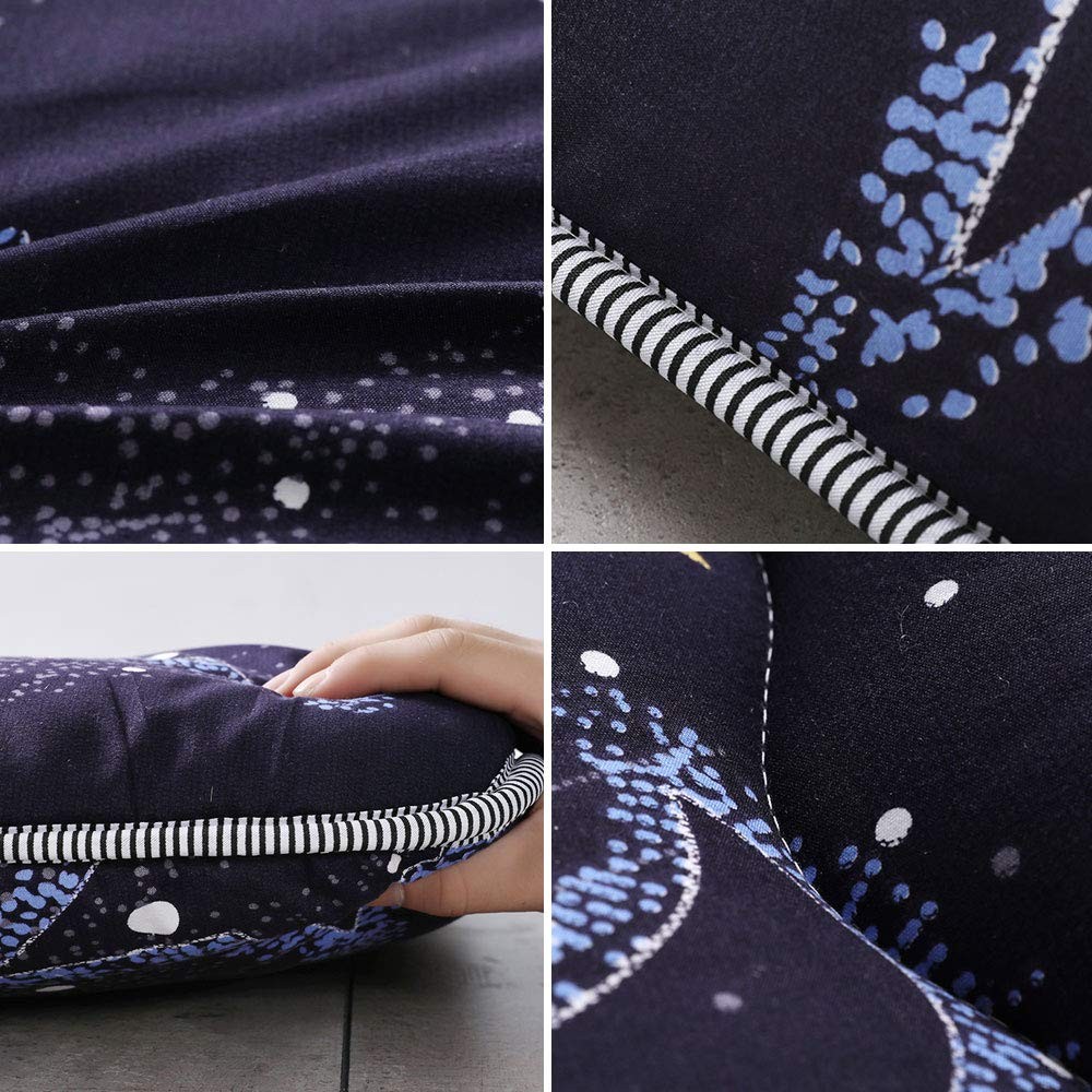 Japanese Futon Mattress Floor Mattress Sleeping Pad Foldable Mat Roll Up Camp…