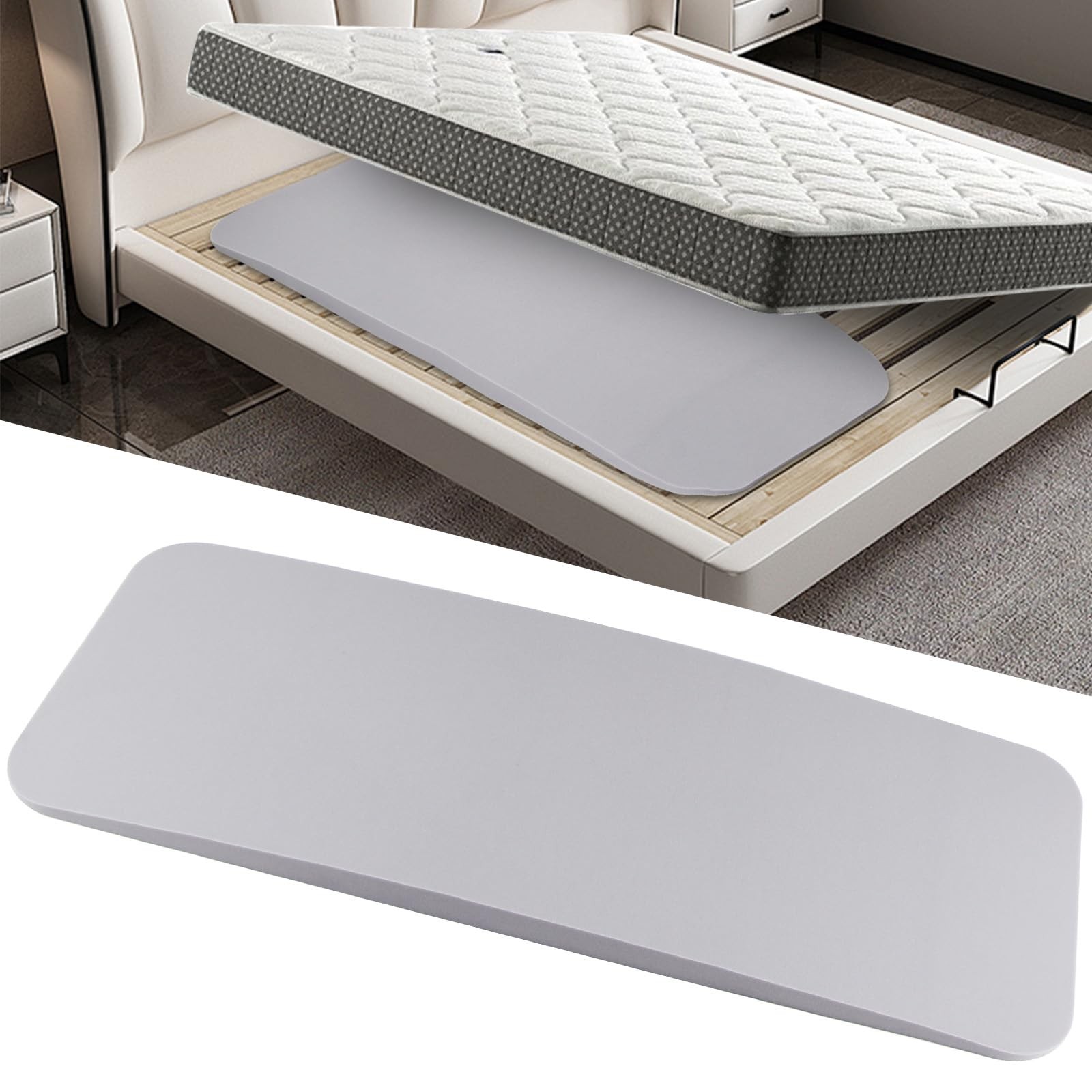 Sagging Mattress Support 2 Inch 40D High Density 60×24 Grey Foam Bed Board
