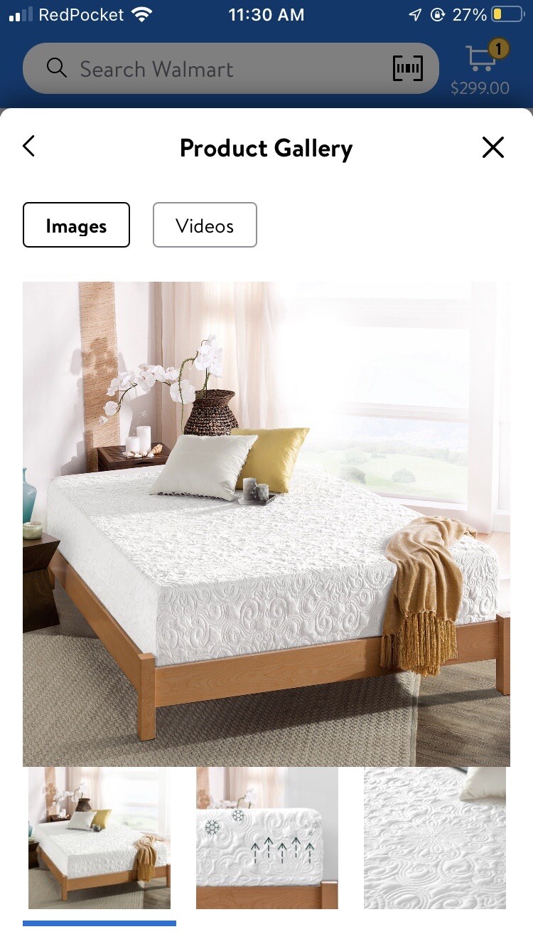 zinus 12 inch memory foam mattress full