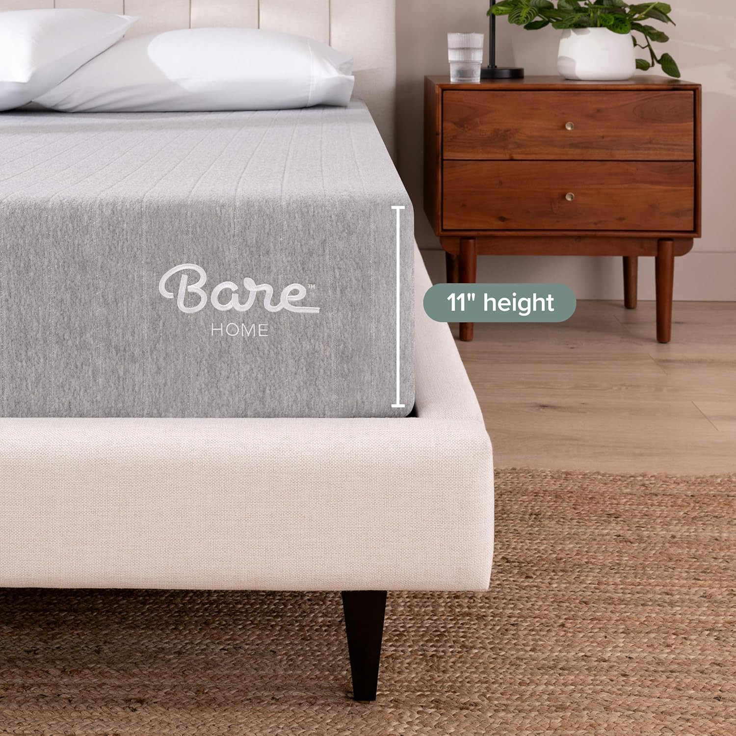 Extra Thick Queen Memory Foam Mattress – Firm Support & 100 Night Trial