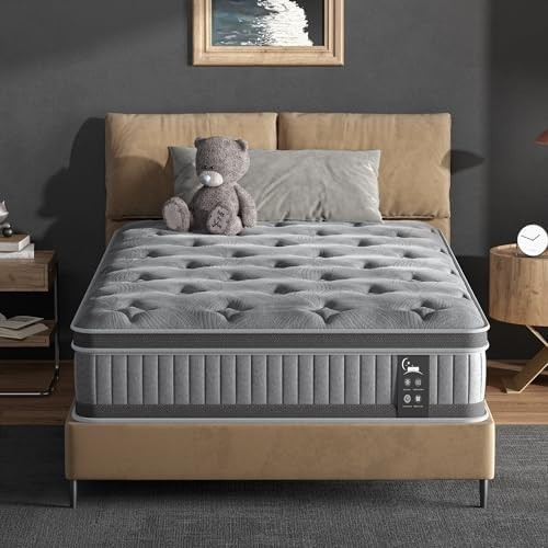 10″ Colchones TWIN Size De Espuma 10 Pulgadas Memory Foam Mattress Cooling Bed