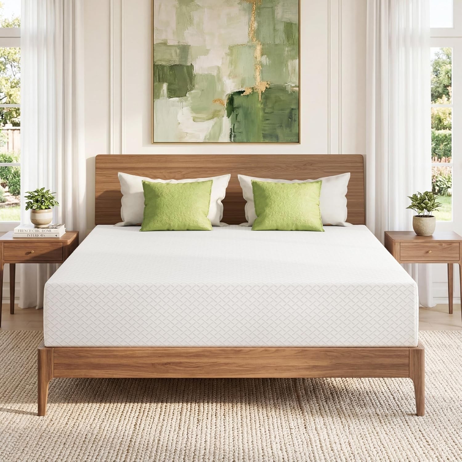 Cooling Gel Infused Twin XL Memory Foam Mattress – 10 Inch Comfort & Durability