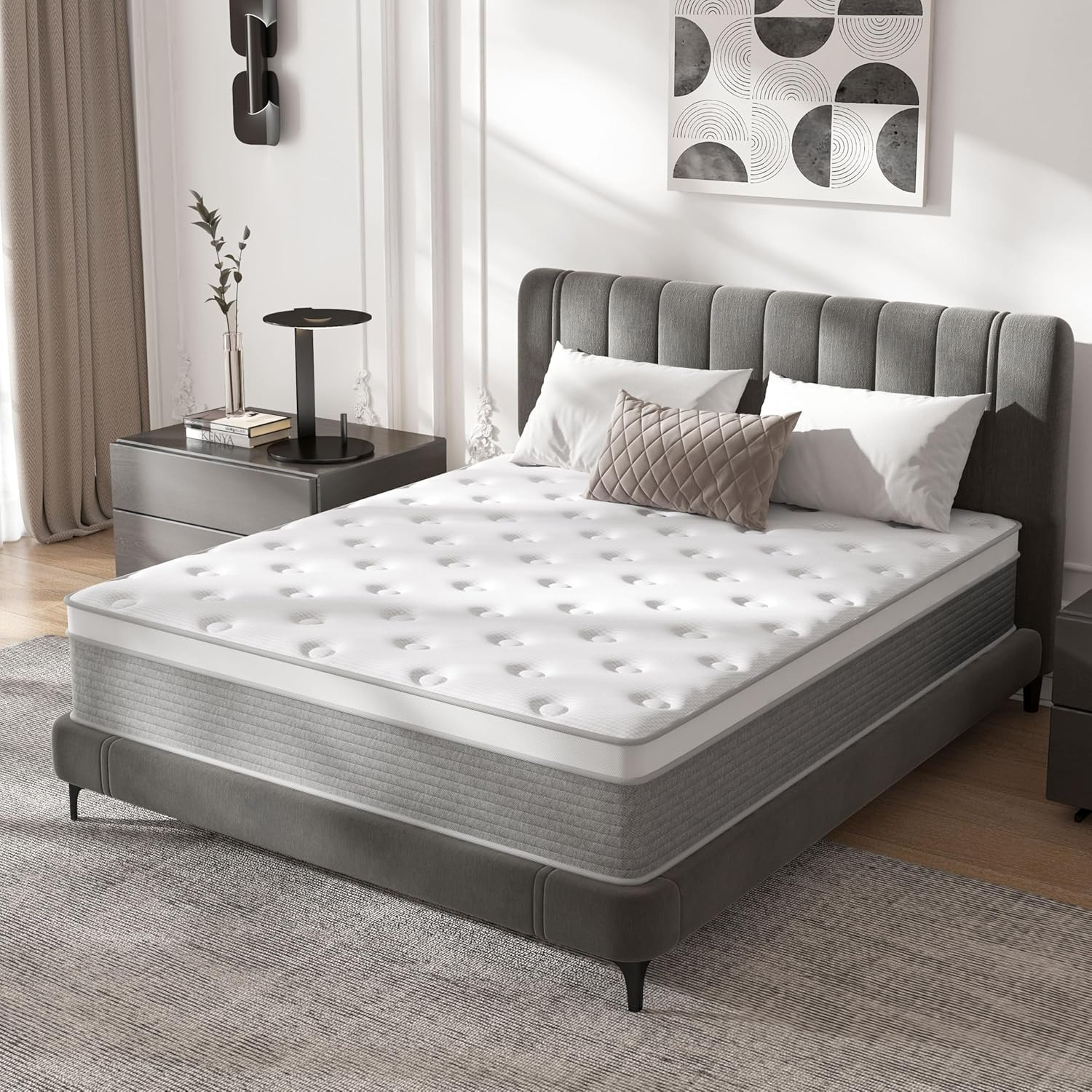 12″ Queen Memory Foam Mattress – Pressure Relief & Motion Isolation Certified