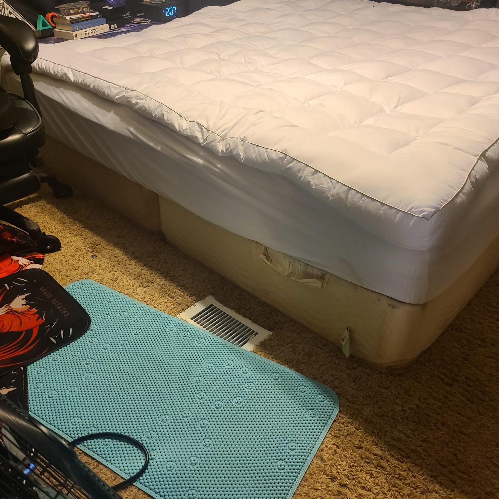 King size mattress and two box springs