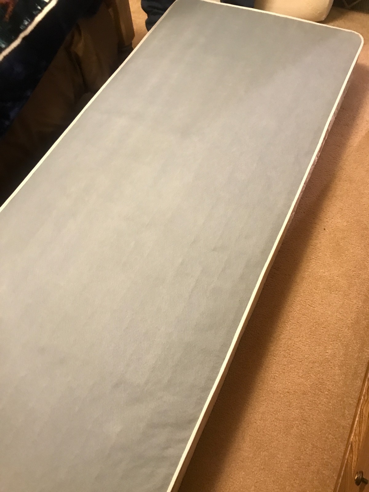 CALIF KING TEMPURPEDIC MATTRESS W/ 2 TWIN XL BOXSPRINGS & FOAM TOPPER