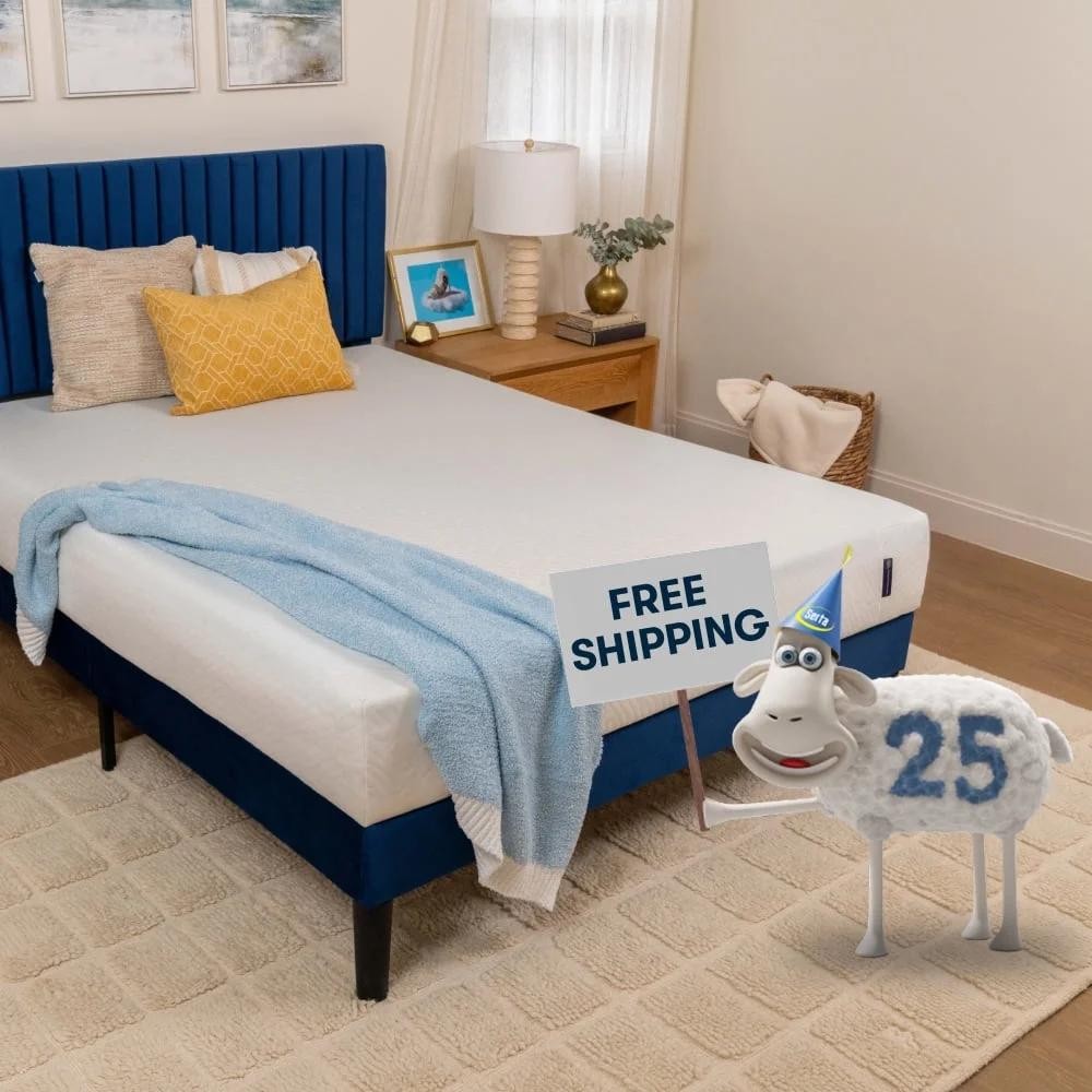 Luxury Serta 10″ CALIFORNIA KING Cooling Gel Memory Foam Mattress In A Box
