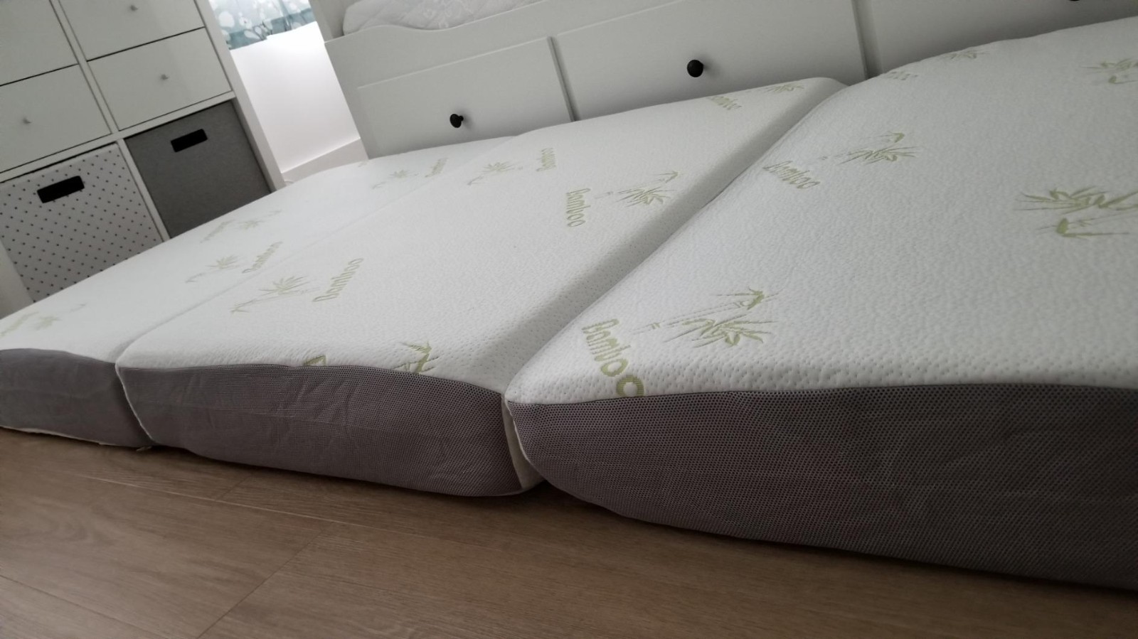 6 Inch Trifold Memory Foam Mattress – Breathable & Lightweight for Travel