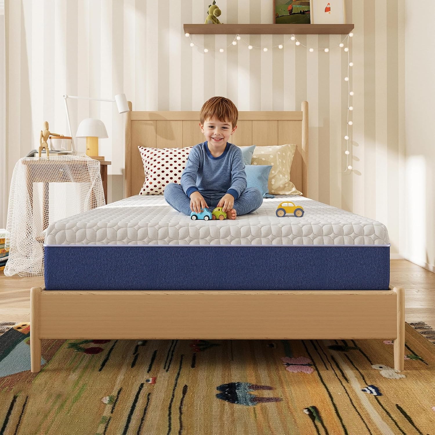 6 Inch Full Size Mattress Gel Memory Foam Full Mattress in a Box Medium Firm