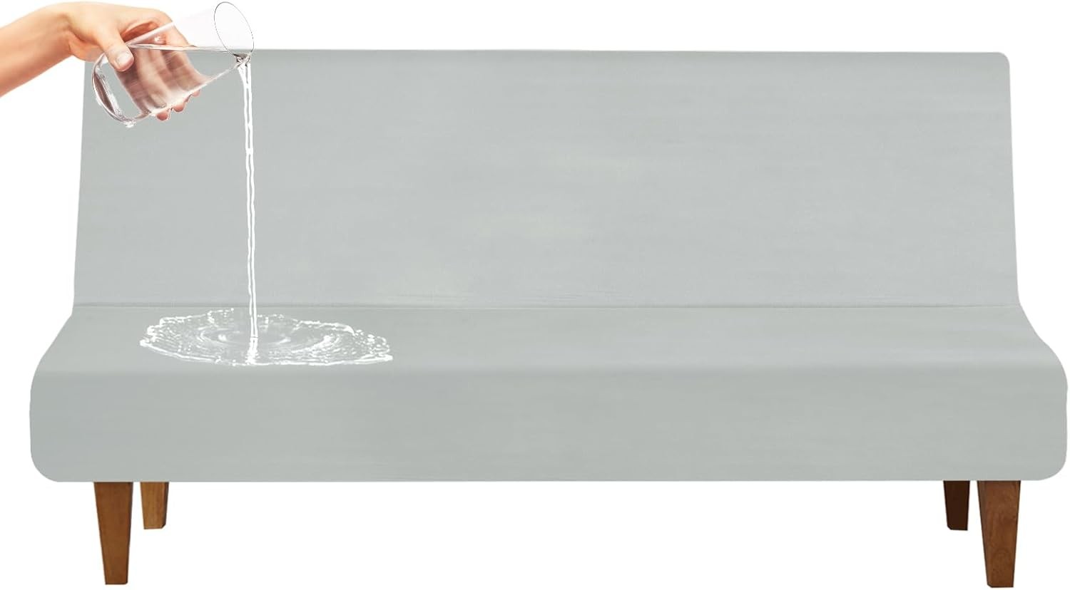Waterproof Futon Cover for Arml Sofa Bed, Leakproof and