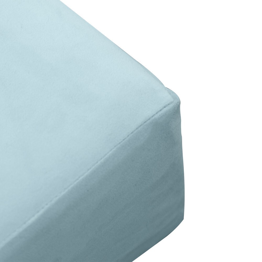 Knife Edge 6″ TWIN-XL 80x39x6 Velvet Indoor Daybed Mattress |COVER ONLY|-AD355