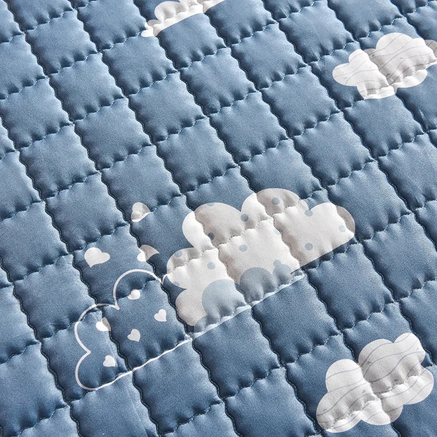 Queen Size Mattress Topper, 1200 GSM Cooling Cushion, Mattress Pad for Back Pain