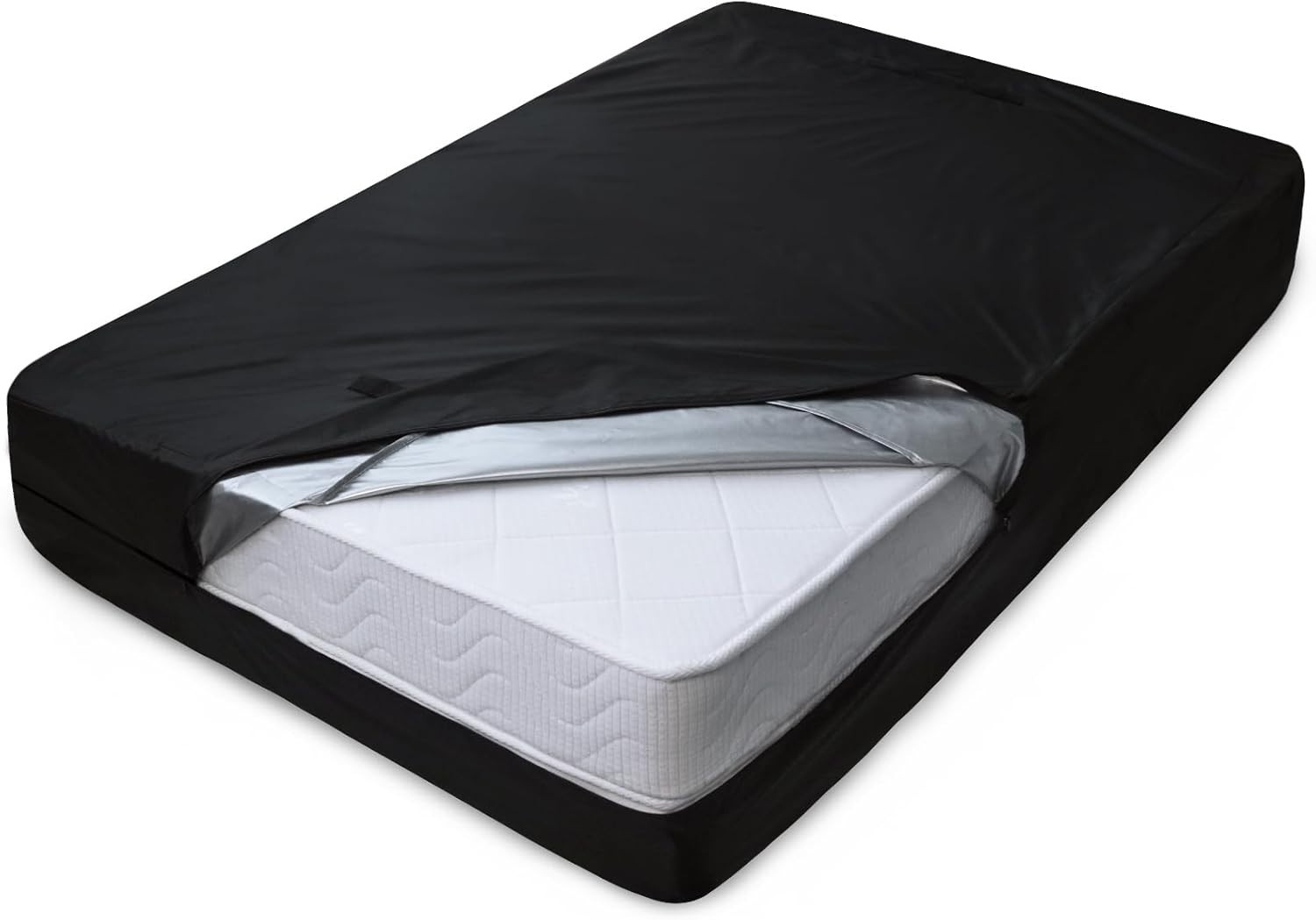 Twin Size Reusable Mattress Protector with Strong Handles and Waterproof Design