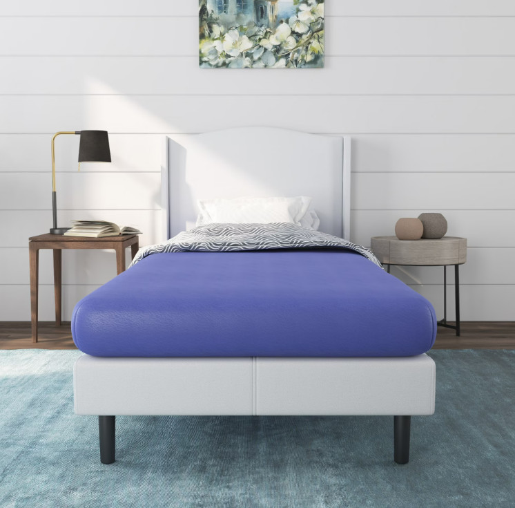 NapQueen Rainbow 5″ Twin, Memory Foam Mattress, White