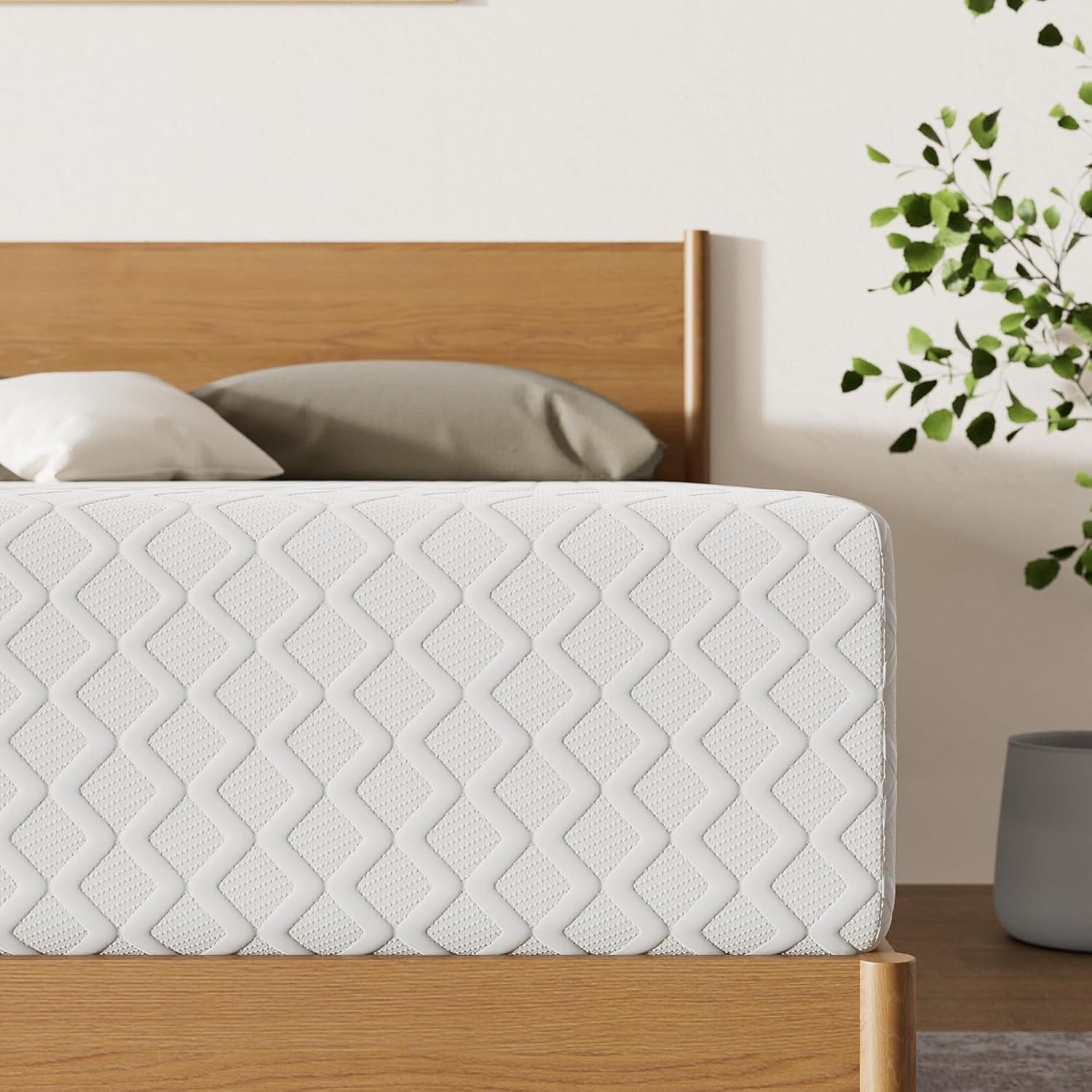 Chime 12 Memory Foam Mattress, Ultra Plush Contouring Support, Thick Memory Foam