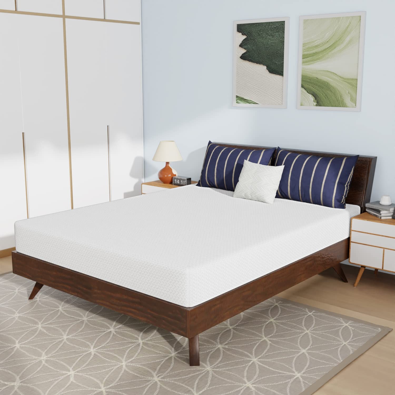 Memory Foam Mattress Cooling Infused Mattress 8 inch Mattress CertiPUR-Certif…