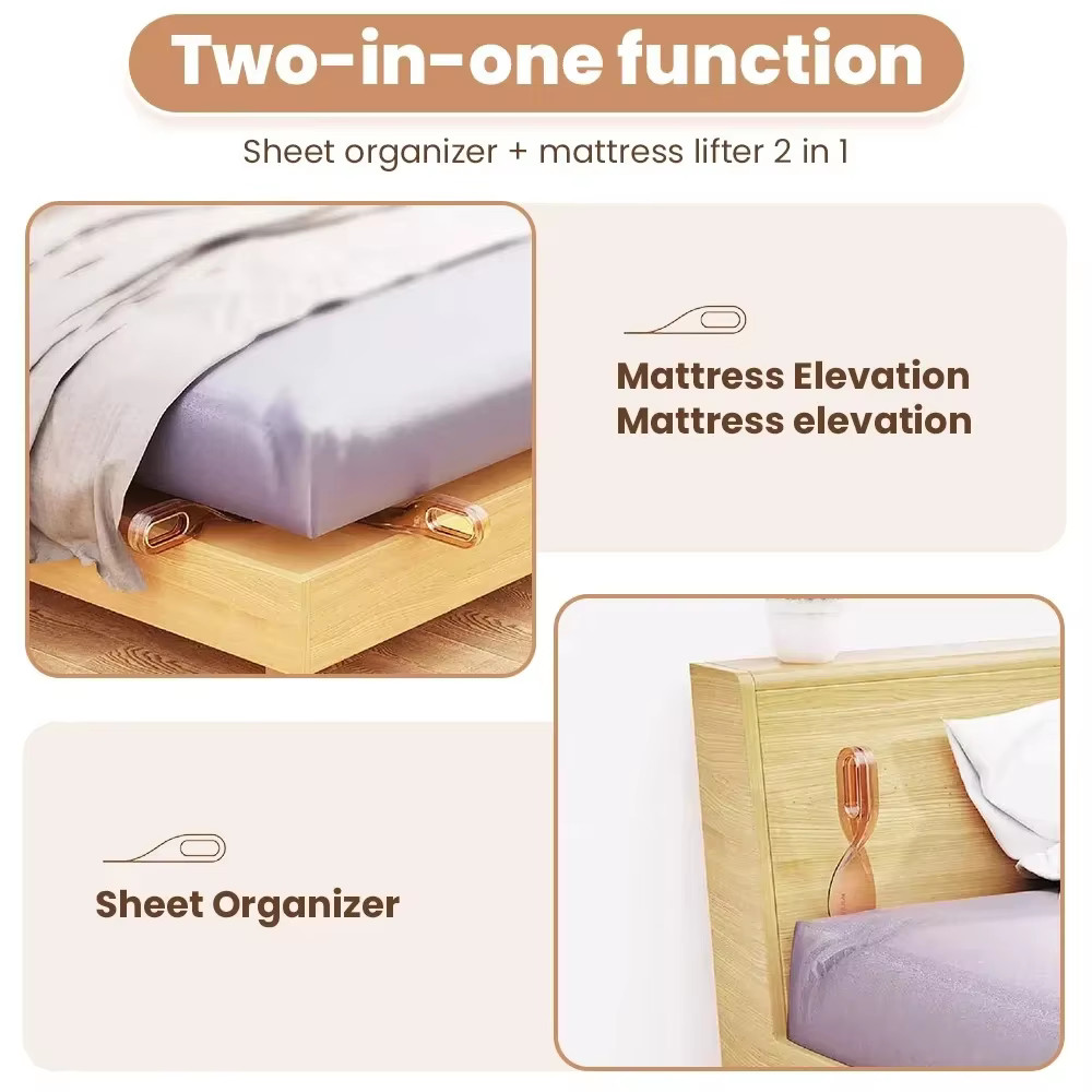 Portable Mattress Lifter Wedge Tool Bed Sheet Changing Aid