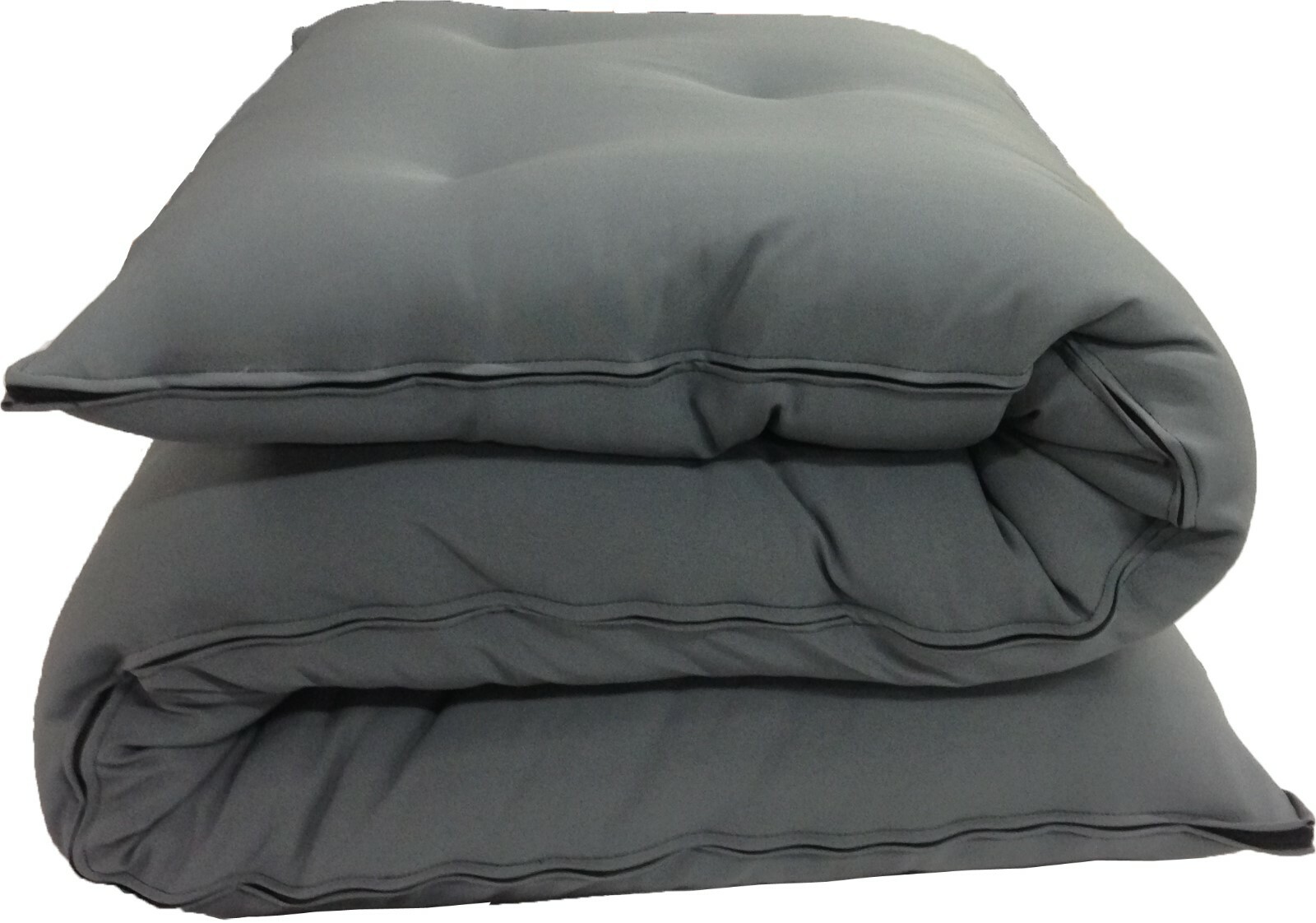 Queen Size Floor Rolling Futon Mattresses, Sleepover Cotton Pads 3x60x80 Gray
