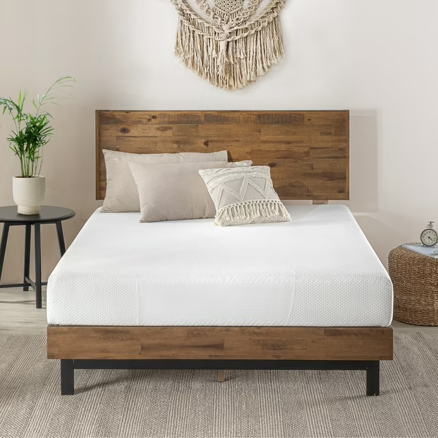 Zinus Spa Sensations Serenity 8″ Memory Foam Mattress, Queen