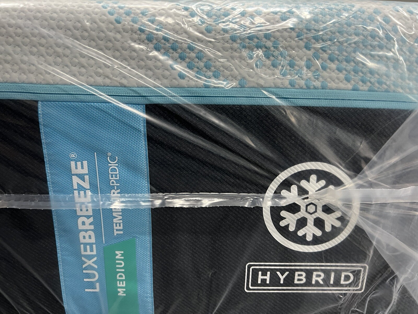 TempurPedic LUXE BREEZE HYBRID 2.0 SPLIT CALIFORNIA KING MATTRESS NEW CLEARANCE